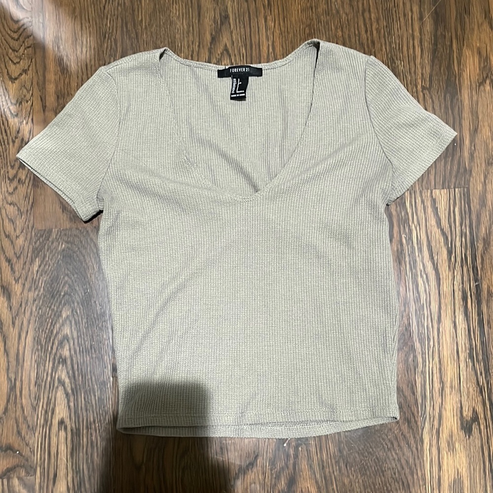 Forever 21; Jersey Tee in Green